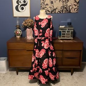 KATE SPADE Floral Fit and Flare Dress